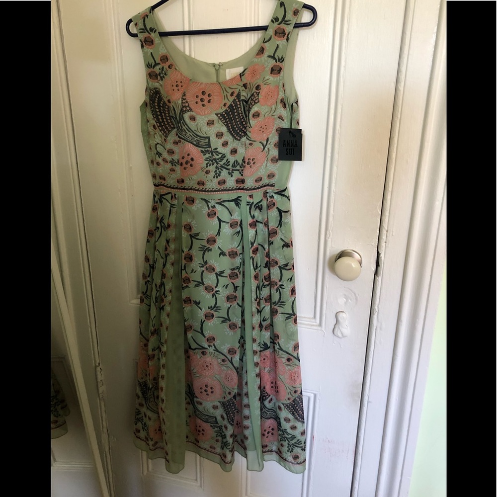 Anna Sui silk summer dress - size 0